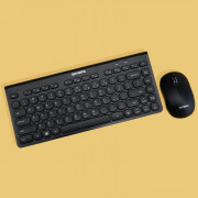 Bộ bàn phím và chuột không dây SingPC WKB-L264CB Đen1