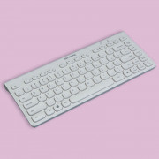 Bộ bàn phím và chuột không dây SingPC WKB-L264CB Trắng6