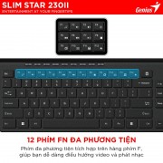 Bàn Phím Có Dây Genius Slimstar 230 II4
