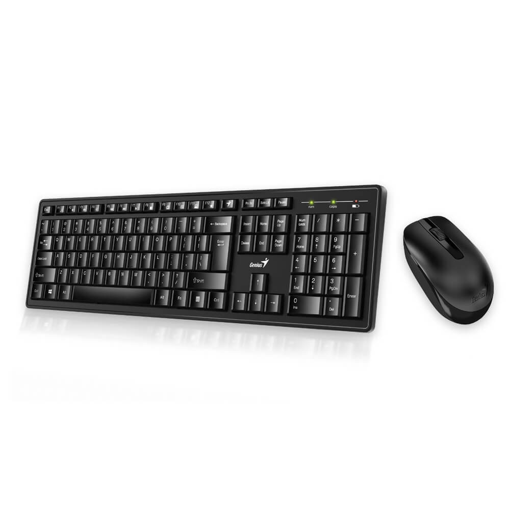 Bộ Bàn Phím và Chuột Không Dây Genius Smart KM-82001