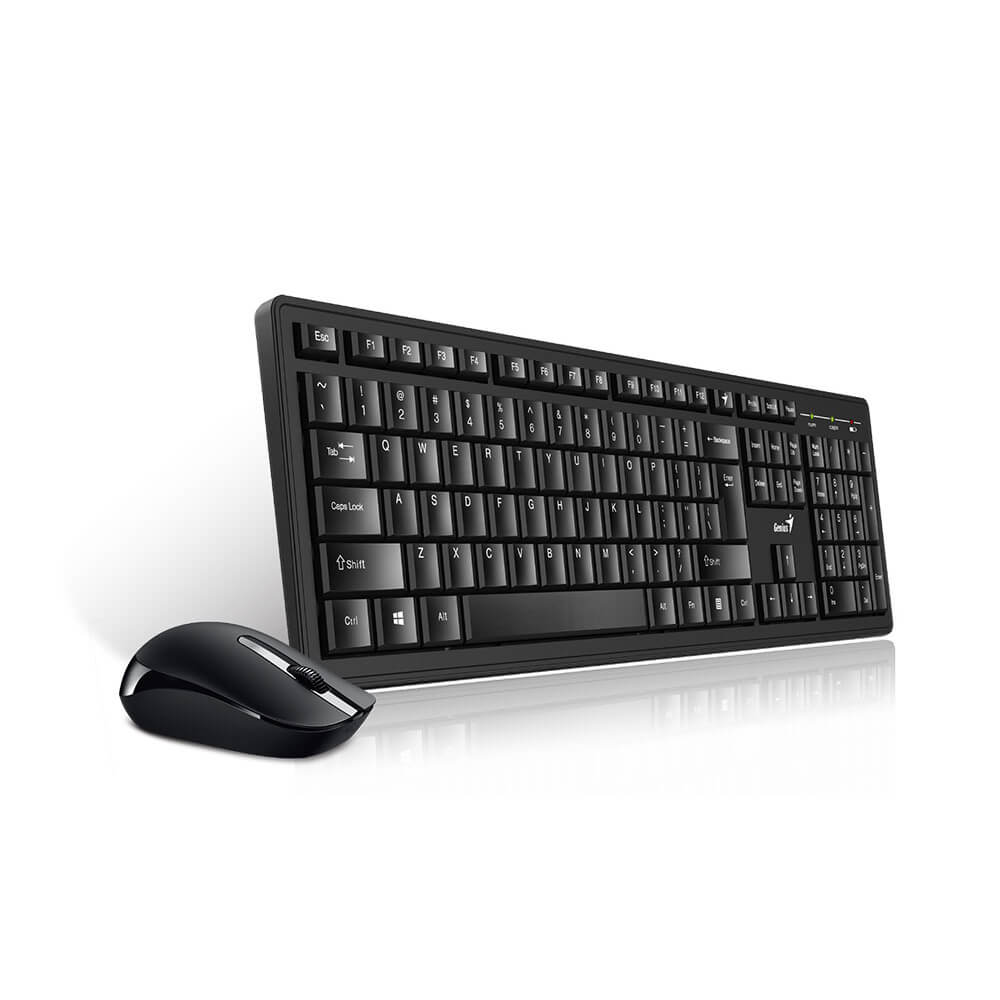 Bộ Bàn Phím và Chuột Không Dây Genius Smart KM-82000