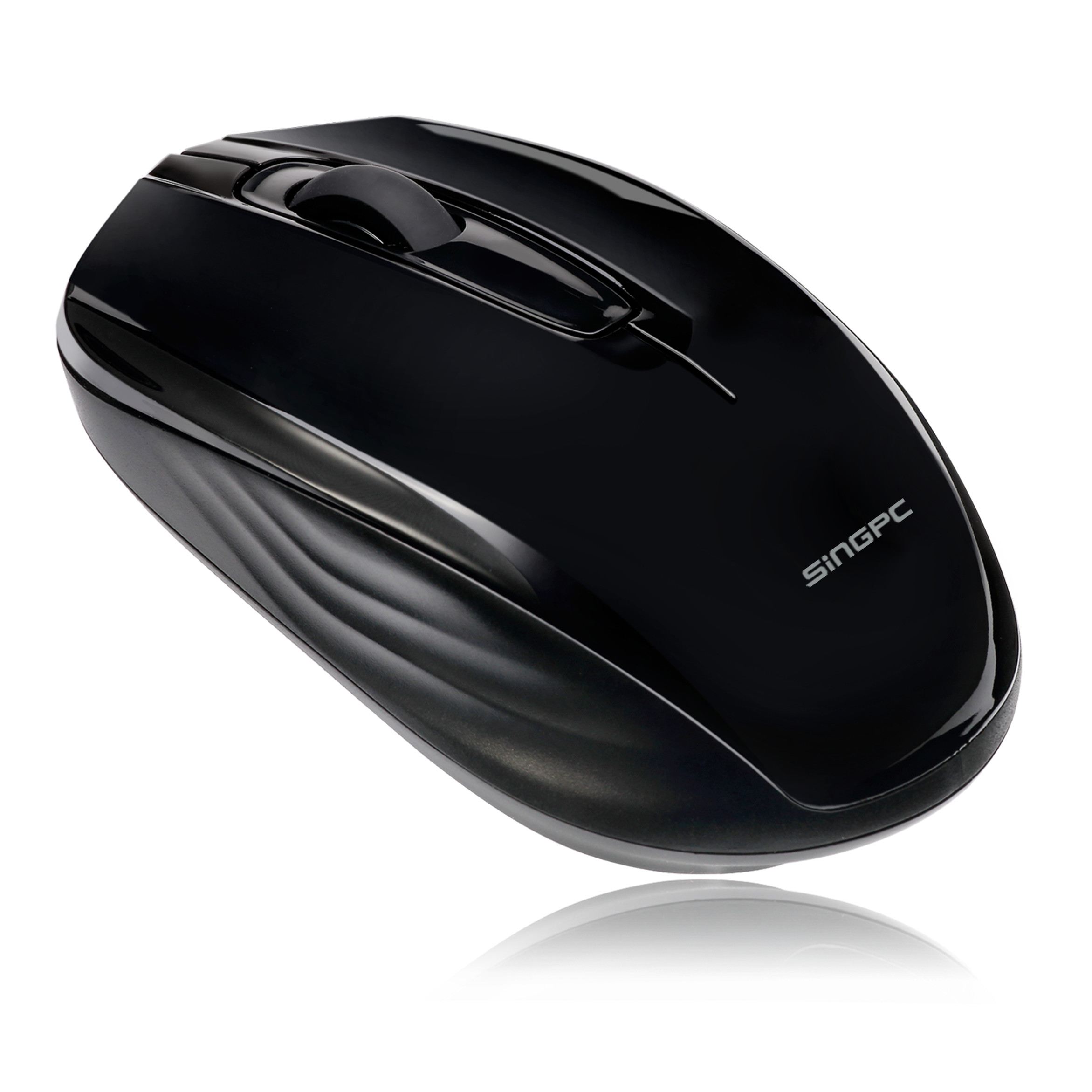 Chuột không dây SingPC MS-50 (Màu Đen)0