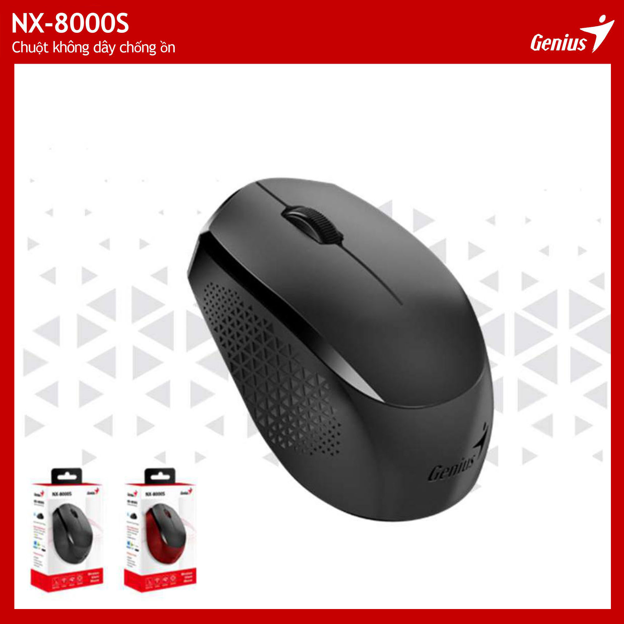 Chuột không dây chống ồn Genius NX-8000S4