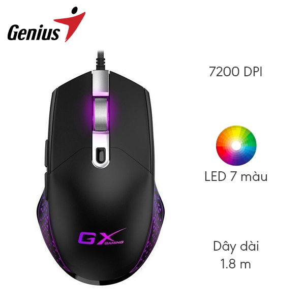 Chuột Có dây Gaming Genius Scorpion M705
