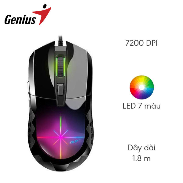 Chuột Có dây Gaming Genius Scorpion M715