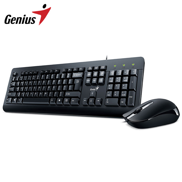 Bộ Bàn Phím và Chuột Có Dây Genius KM-160