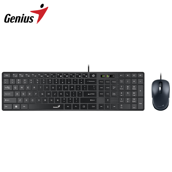Bộ Phím Chuột Không Dây Genius SlimStar C126