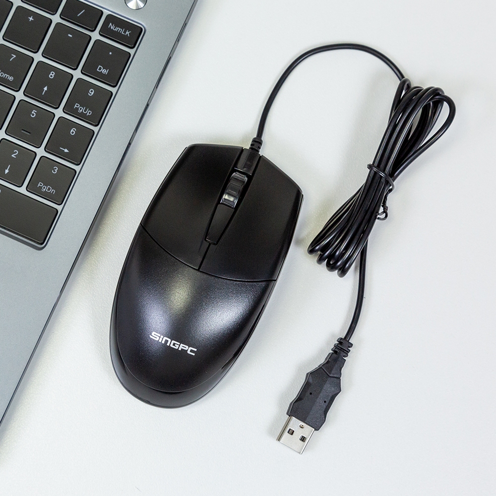 Chuột quang có dây SingPC MS-M3301