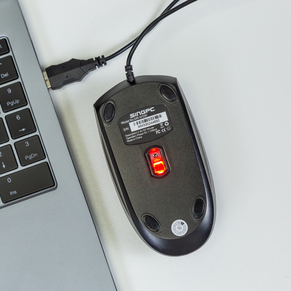 Chuột quang có dây SingPC MS-M3304